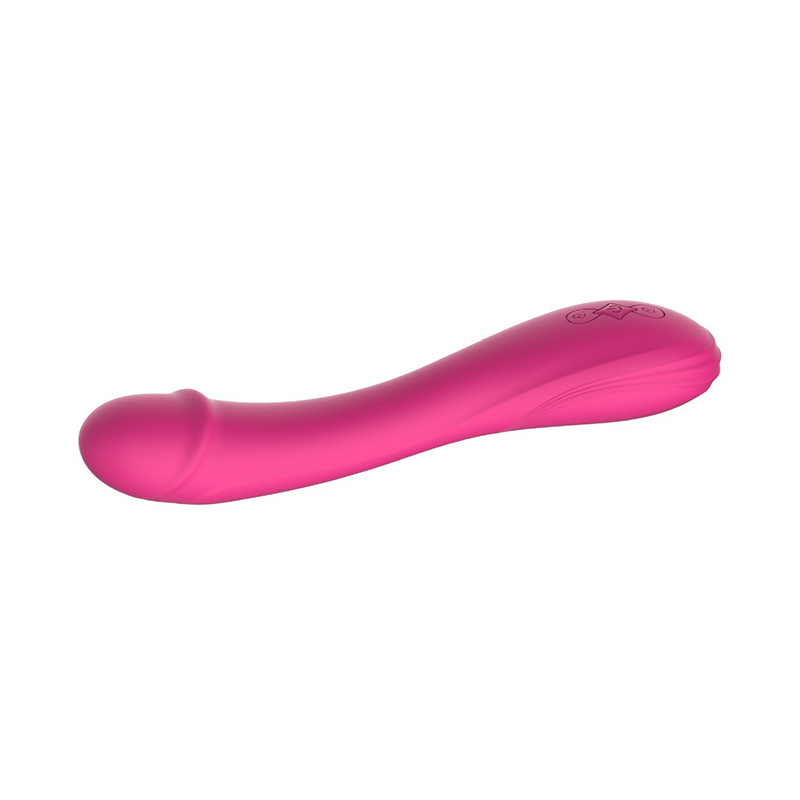 Vibrator Chanel, 10 Moduri Vibratii, Silicon, USB Magnetic, Roz, 21.5 cm, Guilty Toys, #5, Erotic24.ro