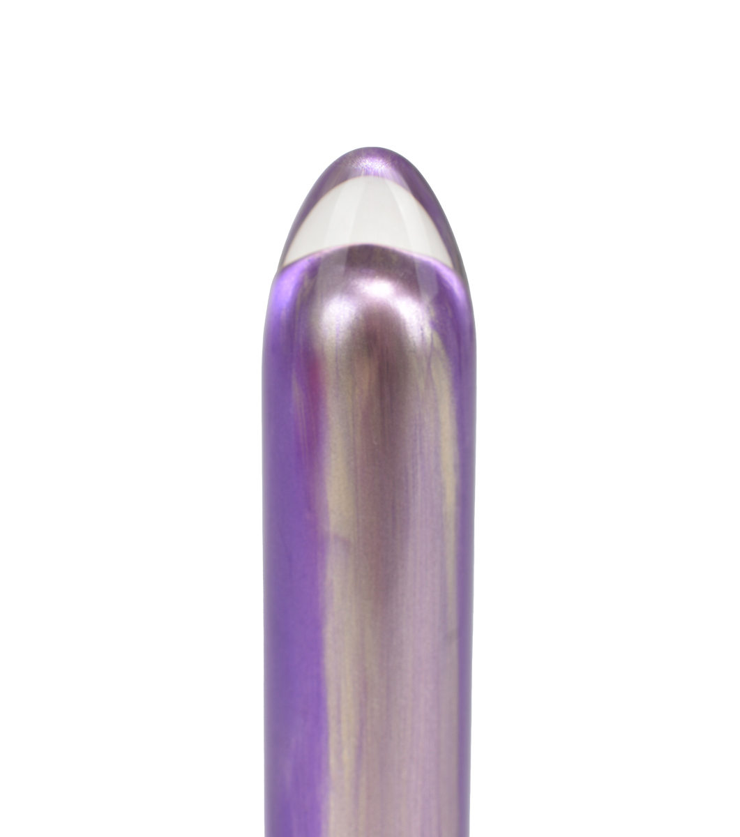 Vibrator Classic Vibe Glass, 10 Moduri Vibratii, Sticla, USB Magnetic, Auriu, 12 cm, Guilty Toys, Glamour, #2, Erotic24.ro