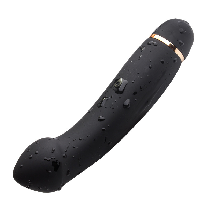 Vibrator Ness, 20 Moduri Vibratii, Silicon, Negru, 17 cm, Guilty Toys, #2, Erotic24.ro