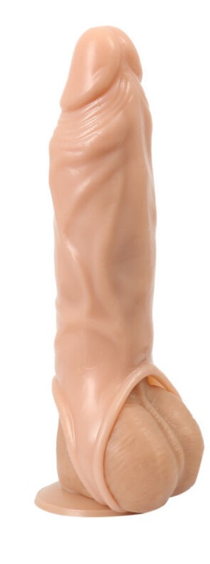 Prelungitor Penis Rick +4 cm, TPE, Natur in SexShop KUR Romania