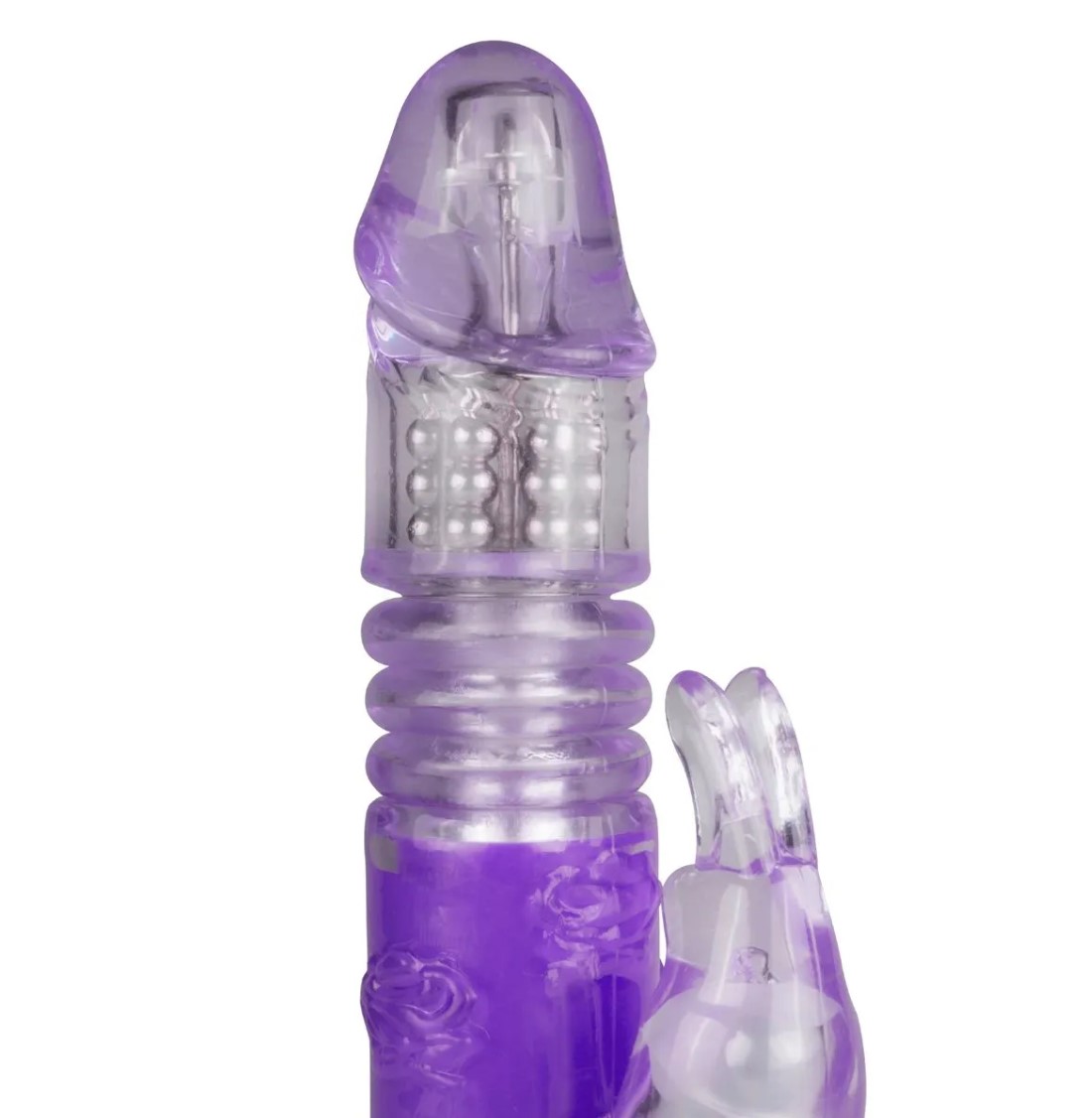 Vibrator Iepuras Fierce, Thrusting, Vibrating, Rotating, TPE, Mov, 24.4 cm, Mokko Toys, Simply Fun, #3, Erotic24.ro