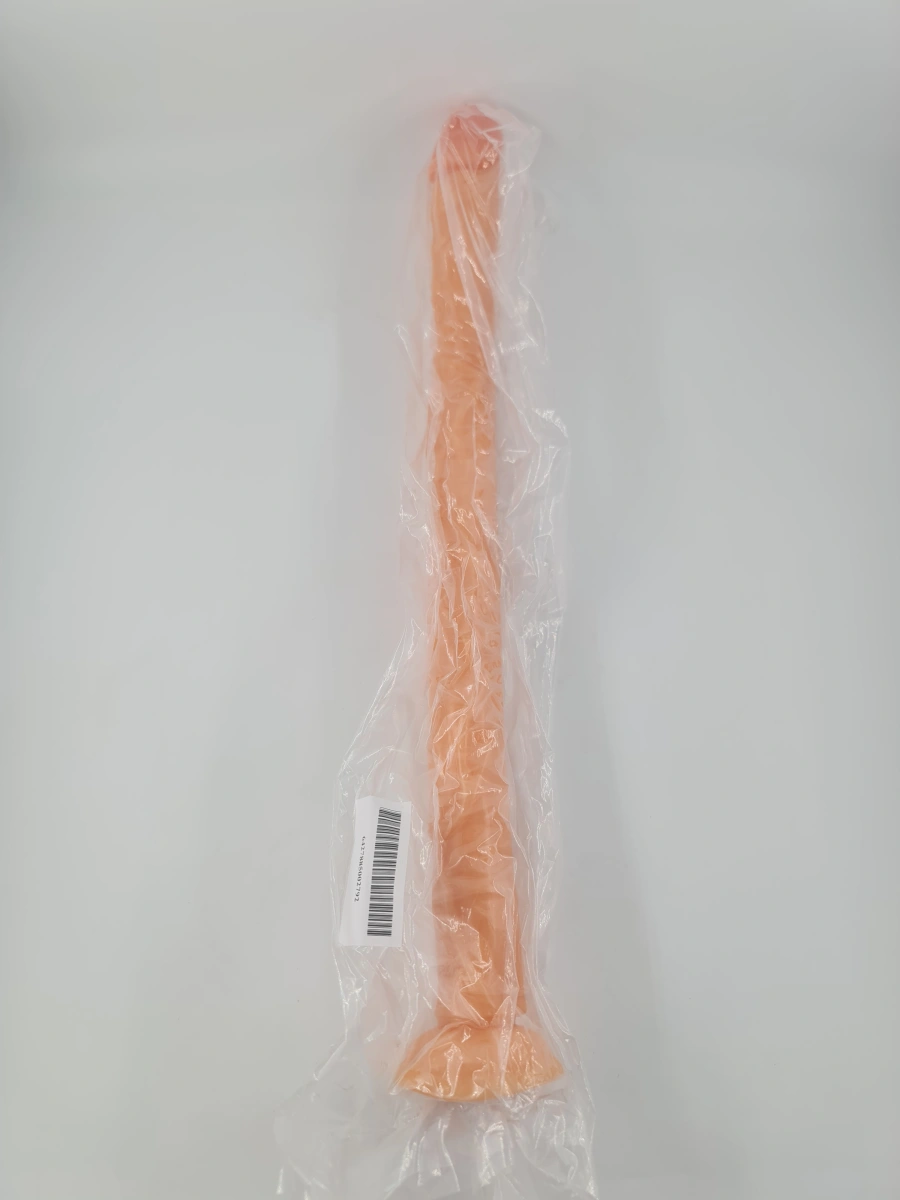 Dildo XXL Fantasy, PVC, Natural, 50 cm, #3, Erotic24.ro