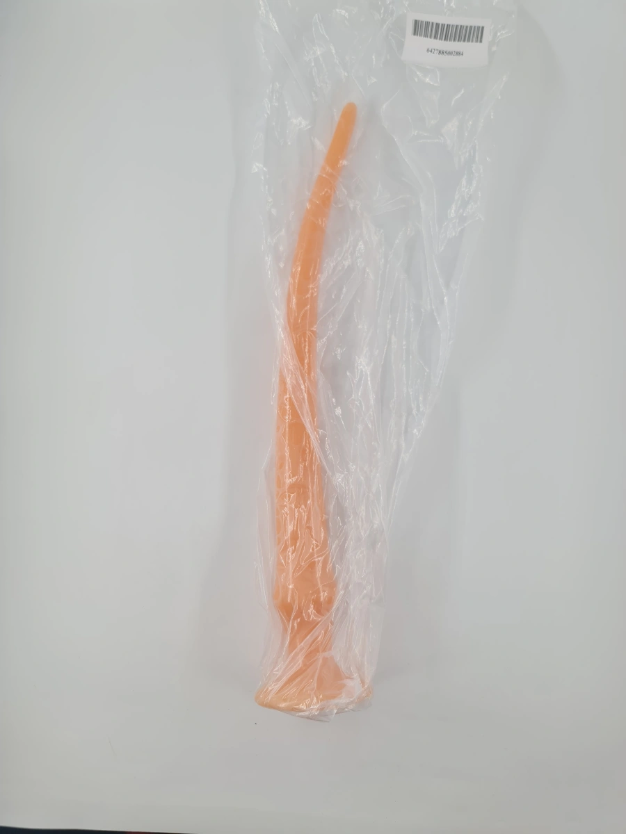 Dildo Deep Inside cu Ventuza, PVC, Natural, 42 cm, #2, Erotic24.ro