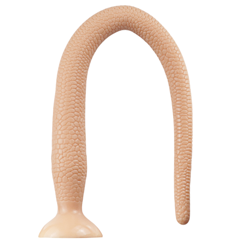 Dildo XXL Cobra, PVC, Natural, 58 cm, #2, Erotic24.ro