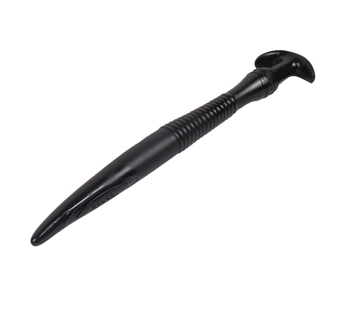 Dildo Anal Adventures, PVC, Negru, 54.5 cm, #3, Erotic24.ro
