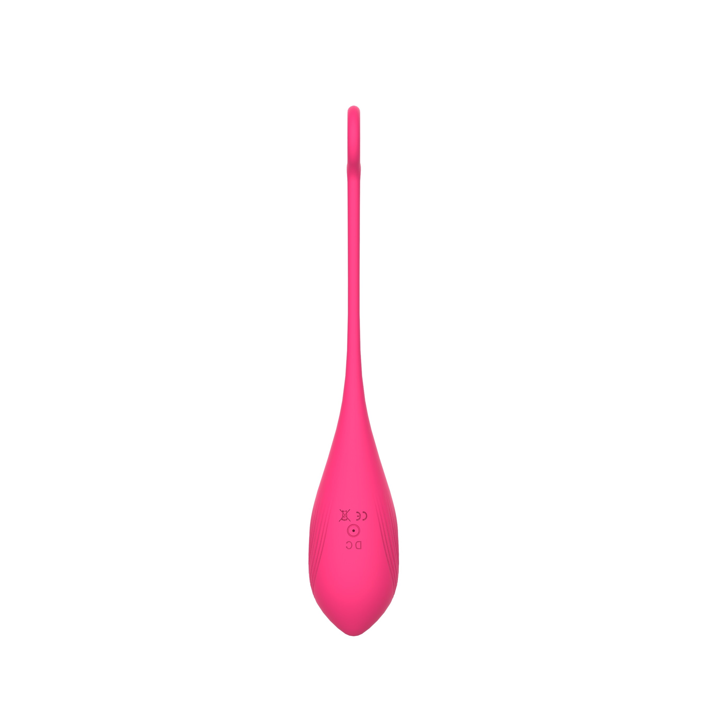 Ou Vibrator Belle Love Egg, 10 Moduri Vibratii, Remote Control, Silicon, USB, Roz, 20.4 cm, Mokko Toys, Velvet Obsession, #6, Erotic24.ro