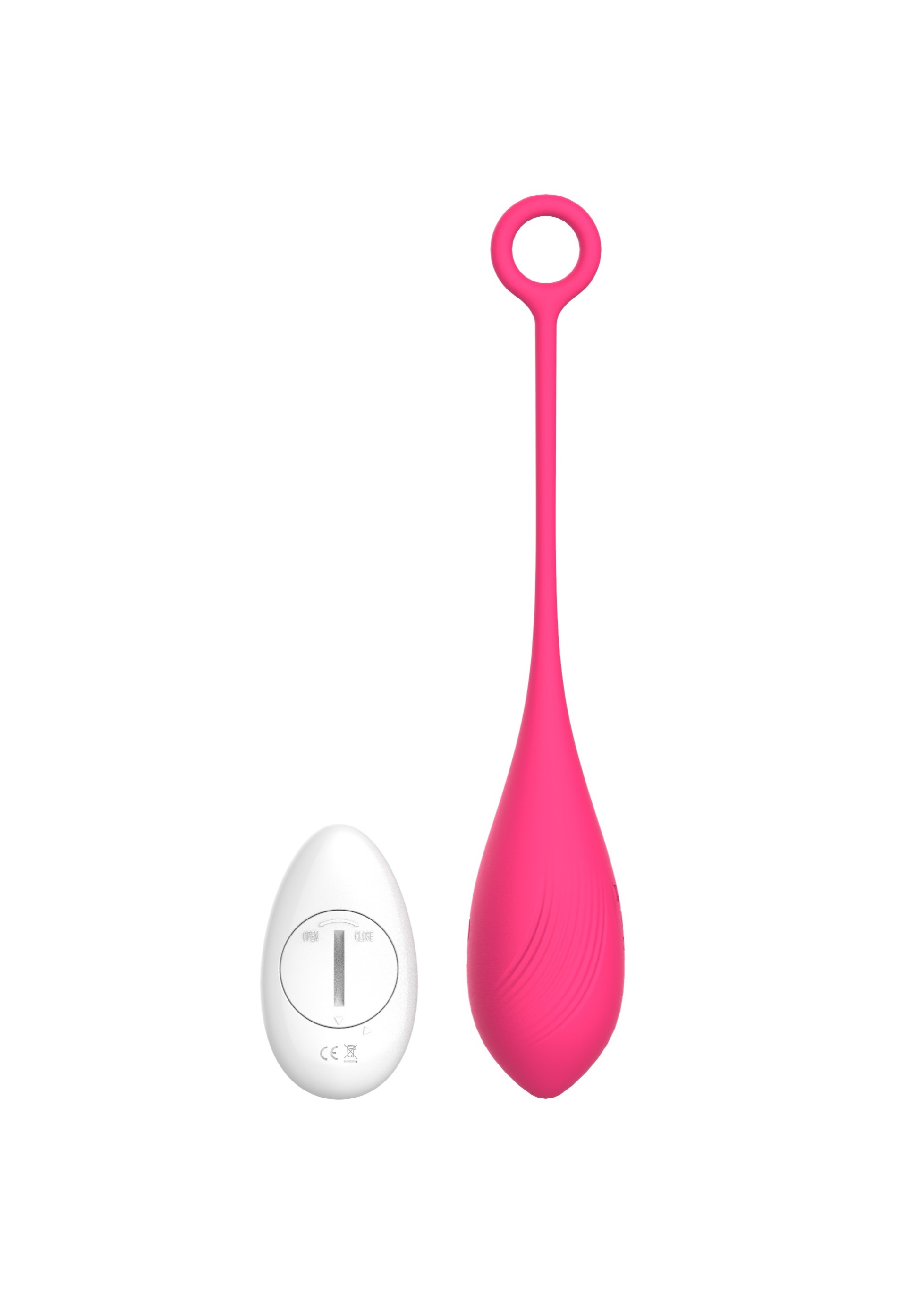 Ou Vibrator Belle Love Egg, 10 Moduri Vibratii, Remote Control, Silicon, USB, Roz, 20.4 cm, Mokko Toys, Velvet Obsession, #2, Erotic24.ro