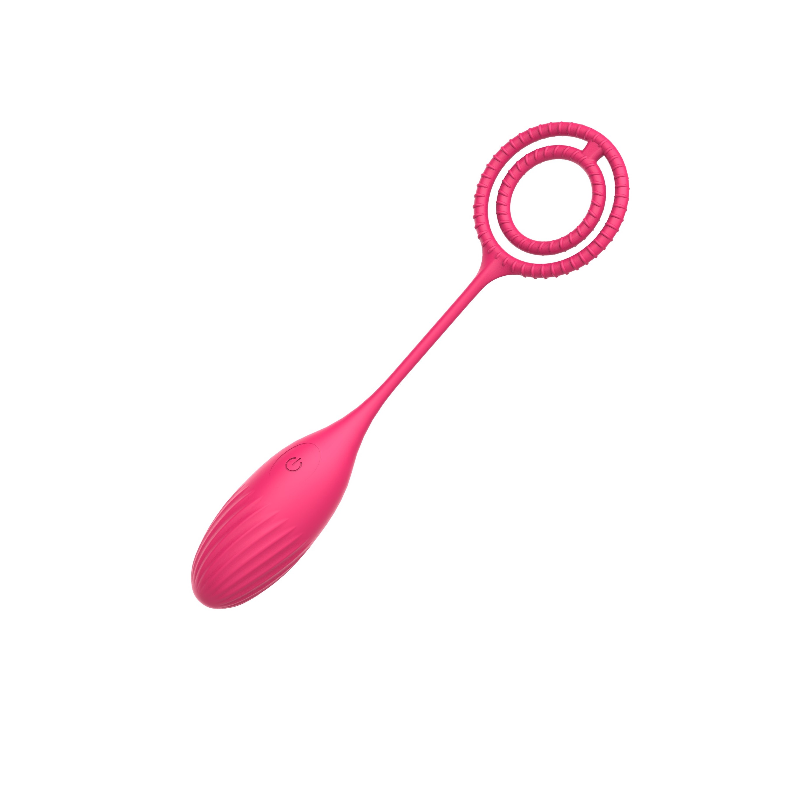 Ou Vibrator Elia Love Egg, 10 Moduri Vibratii, Remote Control, Silicon, USB, Roz, 21.4 cm, Mokko Toys, Velvet Obsession, #5, Erotic24.ro