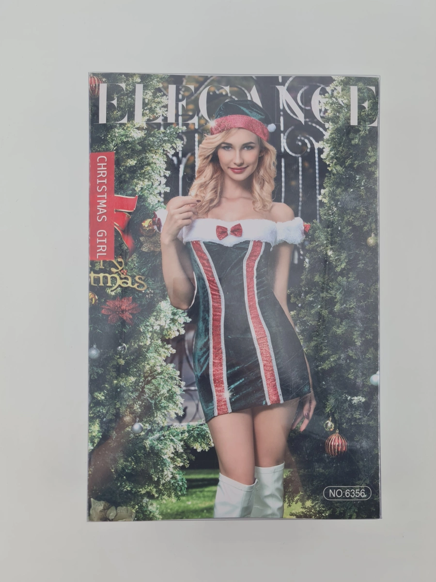 Costumatie Craciunita  Sexy, 3 Piese, S/M, #5, Erotic24.ro