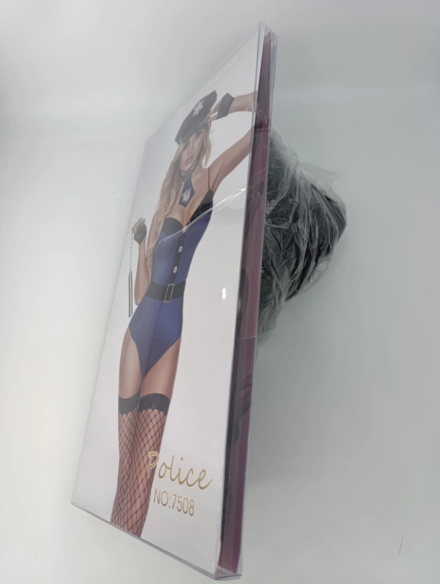 Costumatie Politista Sexy, Albastru/Negru, S/M, #4, Erotic24.ro