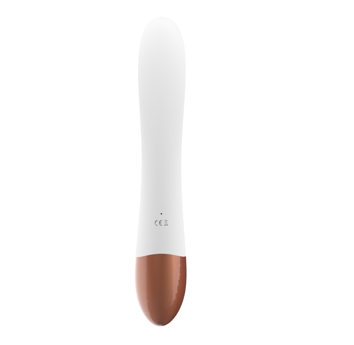 Vibrator Iepuras Snow White, 7+7 Moduri Vibratii, Functie Incalzire, Silicon, USB, Alb, 24 cm, Passion Labs, Sensation, #5, Erotic24.ro