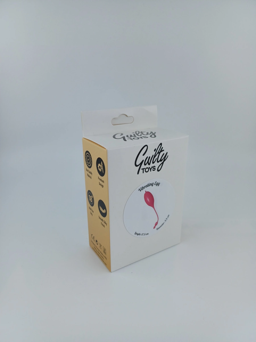 Ou Vibrator Mini Tongue, 10 Moduri Vibratii, Silicon, USB, Roz, Guilty Toys, #2, Erotic24.ro