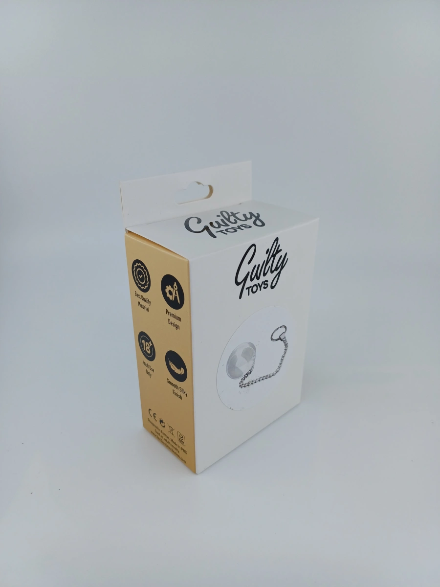 Bila Crystal Clear, Sticla, Transparent, Guilty Toys, #2, Erotic24.ro