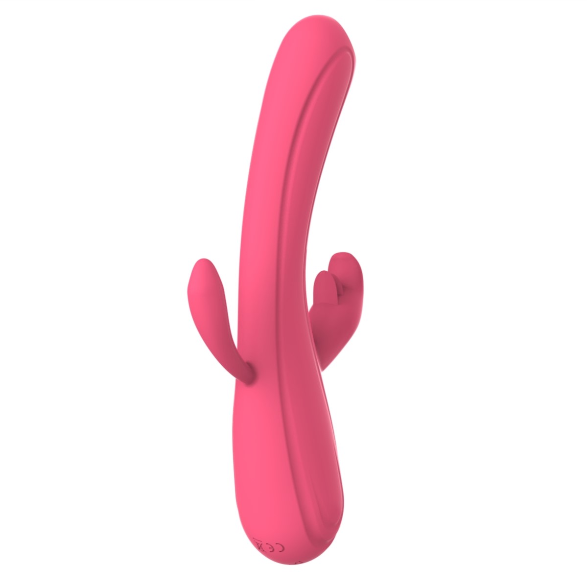 Vibrator Iepuras Leila, Vibrating&Licking, Silicon, USB, Roz, 22 cm, Mokko Toys, Good Vibes, #4, Erotic24.ro