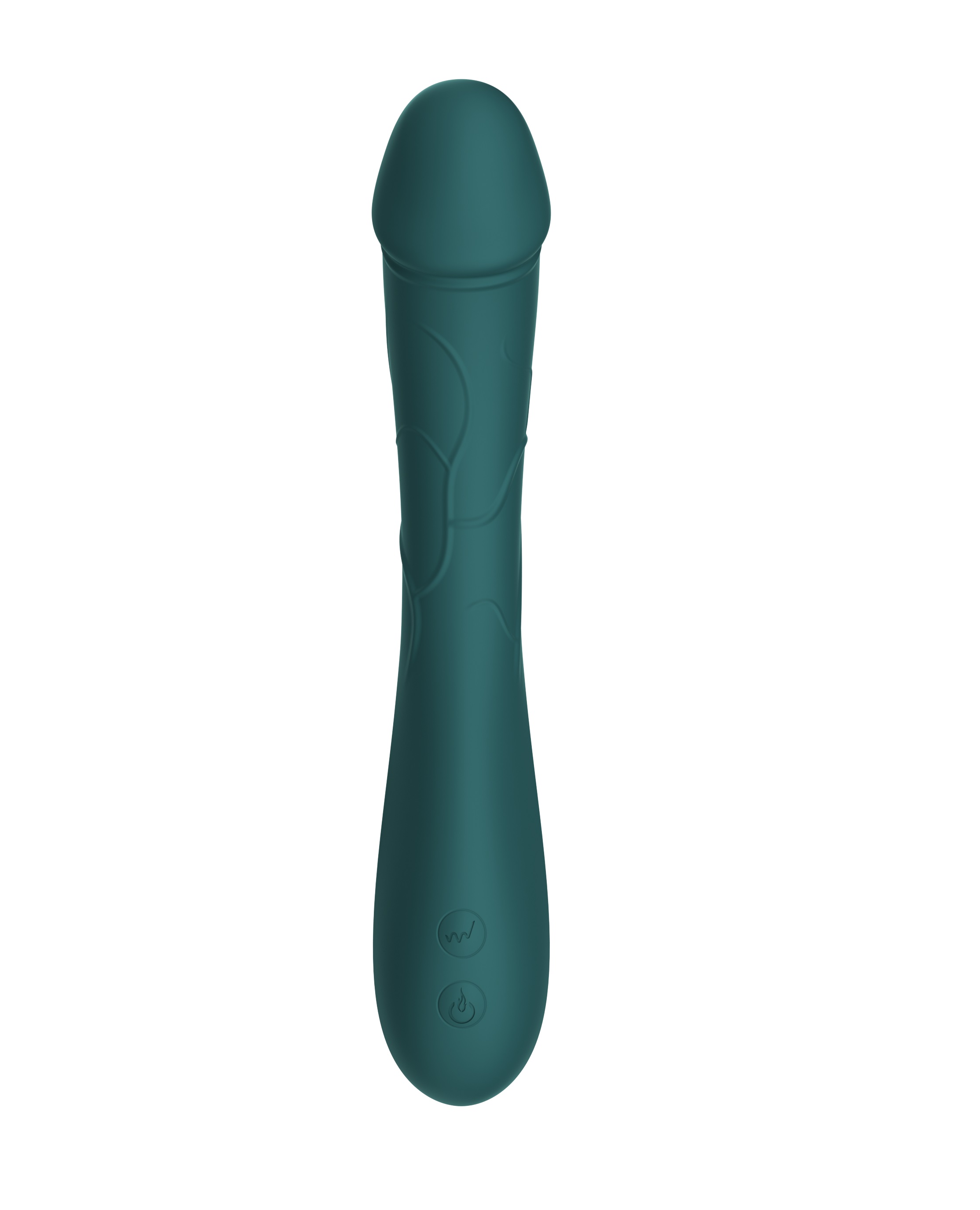 Vibrator Punctul G Thunder, 10 Moduri Vibratii, Silicon, USB, Verde, 21.8 cm, Mokko Toys, Velvet Obsession, #2, Erotic24.ro