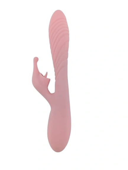 Vibrator Iepuras Tessa, 10 Moduri Vibratii, Silicon, USB, Roz, 21.8 cm, Mokko Toys, Velvet Obsession