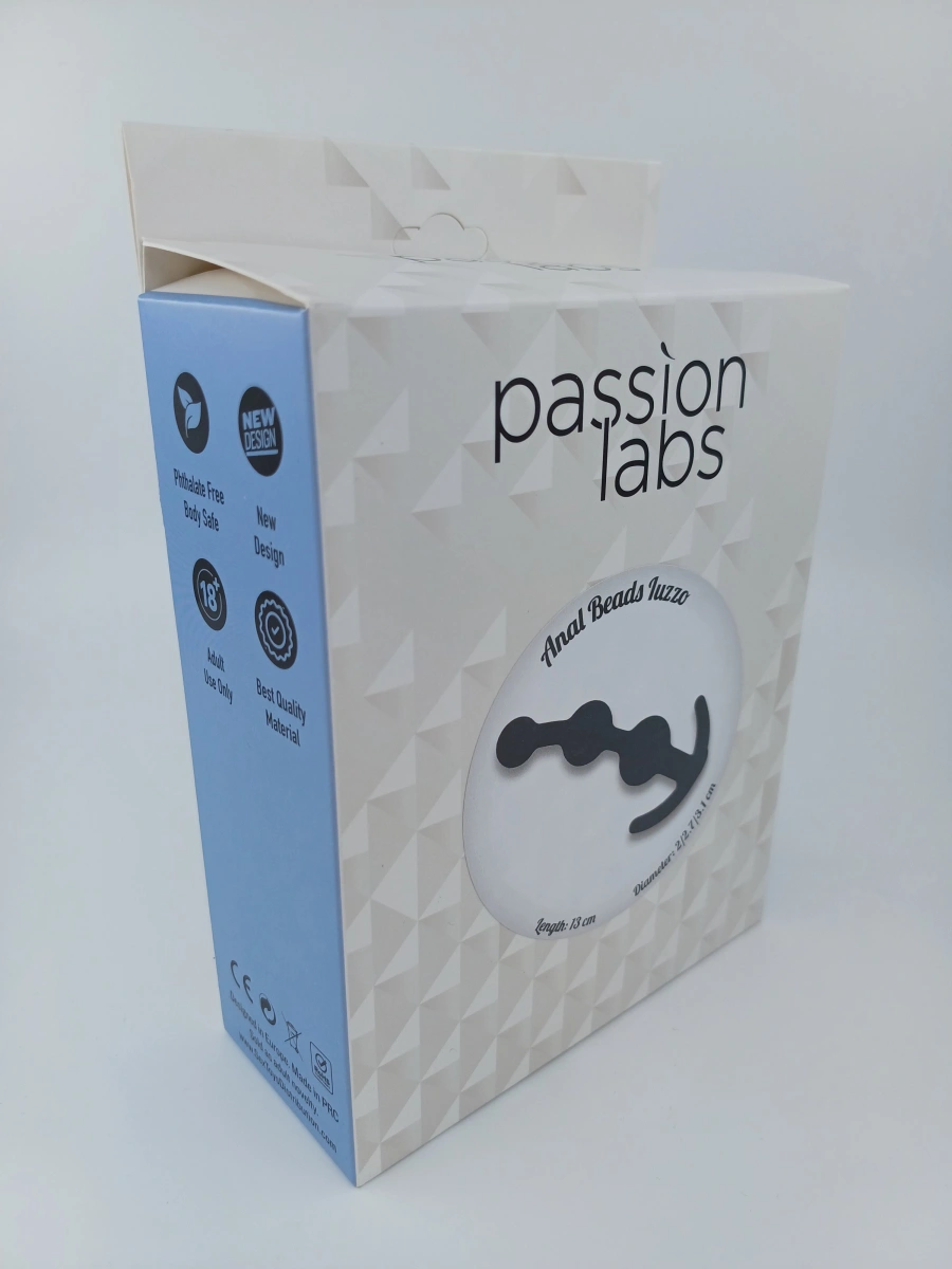 Bile Anale Iuzzo Silicon Negru 13 cm Passion Labs, #2, Erotic24.ro