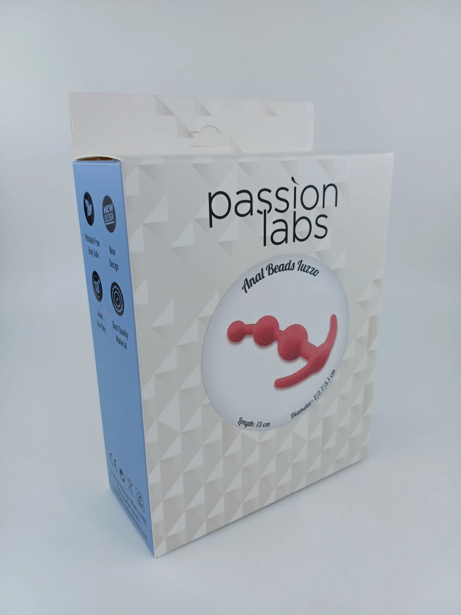 Bile Anale Iuzzo, Silicon, Roz, 13 cm, Passion Labs, #2, Erotic24.ro