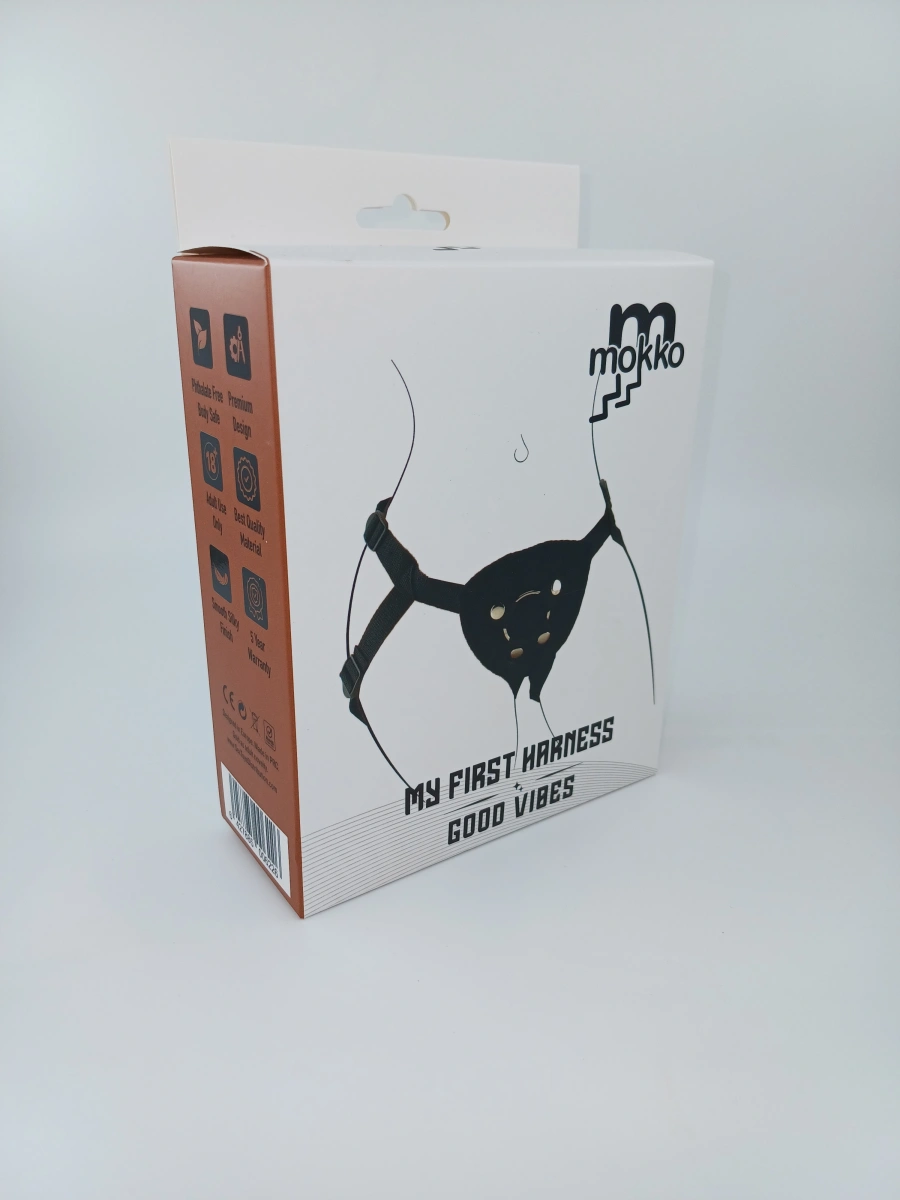 Ham Strap-on Beginner cu 2 Inele Mokko Toys, #4, Erotic24.ro