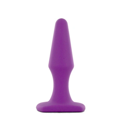 Dop Anal Jam Buttplug, Silicon, Mov, 10. in SexShop KUR Romania