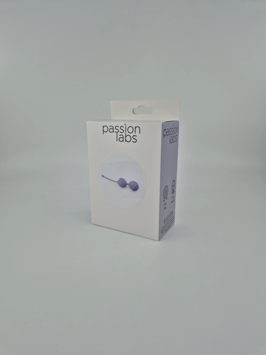 Bile Vaginale Silk Kegel, Silicon, Mov, Passion Labs, #2, Erotic24.ro