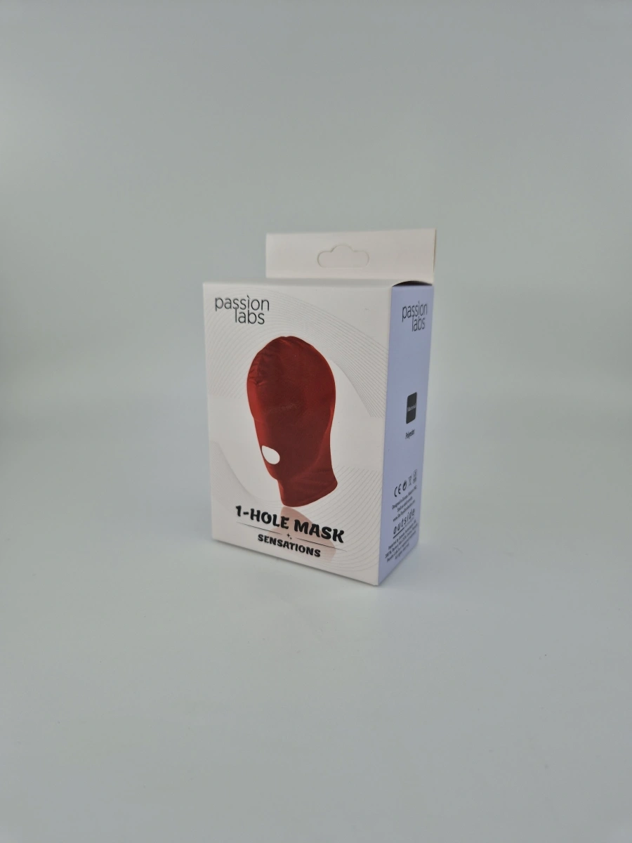 Masca 1-Hole, Rosu, Passion Labs, #2, Erotic24.ro