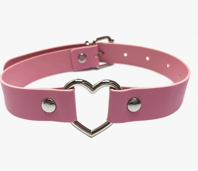 Accesoriu Gat Love Choker, Roz, Mokko Toys