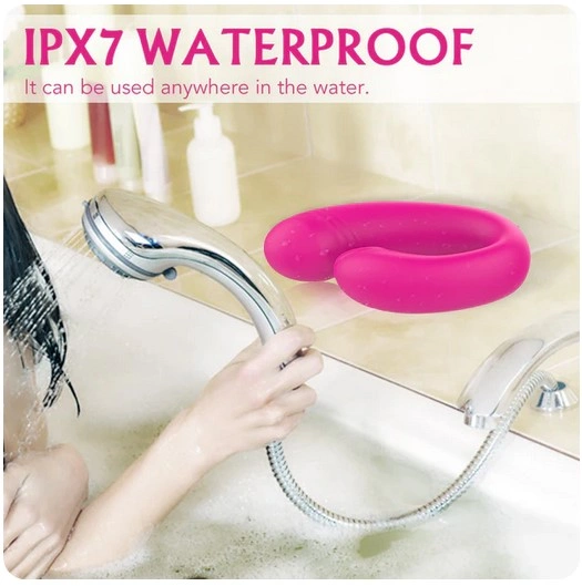 Vibrator Cuplu Ethos, 9 Moduri Vibratii, Remote Control, Silicon, USB Magnetic, Roz, Mokko Toys, Velvet Obsession, #6, Erotic24.ro