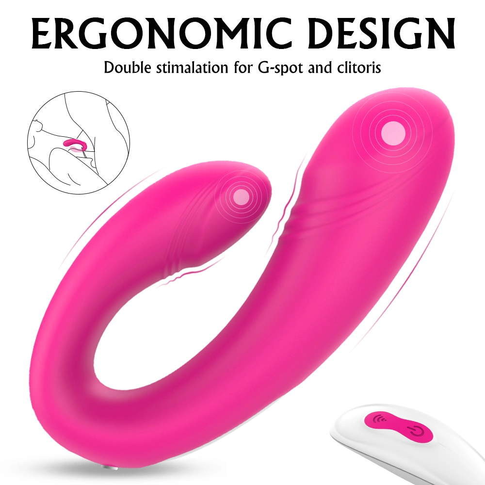 Vibrator Cuplu Ethos, 9 Moduri Vibratii, Remote Control, Silicon, USB Magnetic, Roz, Mokko Toys, Velvet Obsession, #4, Erotic24.ro