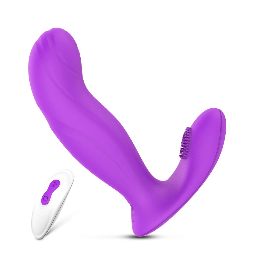 Vibrator Wish Remote Control, 9 Moduri Vibratii, Silicon, USB Magnetic, Mov, 12.7 cm, Mokko Toys, Velvet Obsession