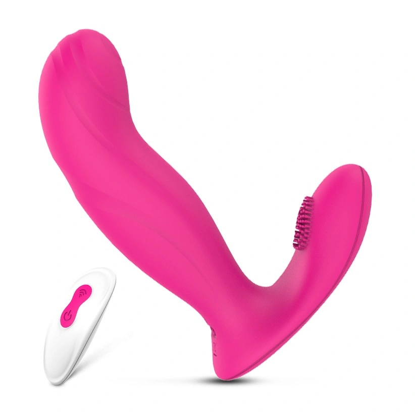 Vibrator Wish Remote Control, 9 Moduri Vibratii, Silicon, USB Magnetic, Roz, 12.7 cm, Mokko Toys, Velvet Obsession