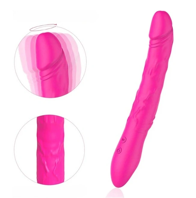 Vibrator Eden Rotating Vibrator, 9 Moduri Vibratii & 9 Moduri Rotatii, Silicon, USB, Roz, 22.7 cm, Mokko Toys, Velvet Obsession, #2, Erotic24.ro