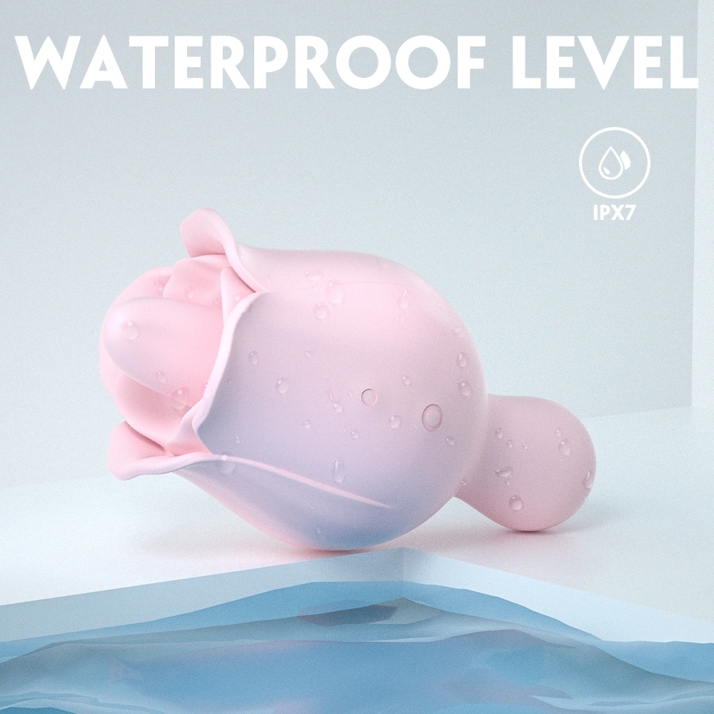 Vibrator Bloom,18 Moduri Stimulatoare, Silicon, USB, Roz, 10.9 cm, Passion Labs, #4, Erotic24.ro