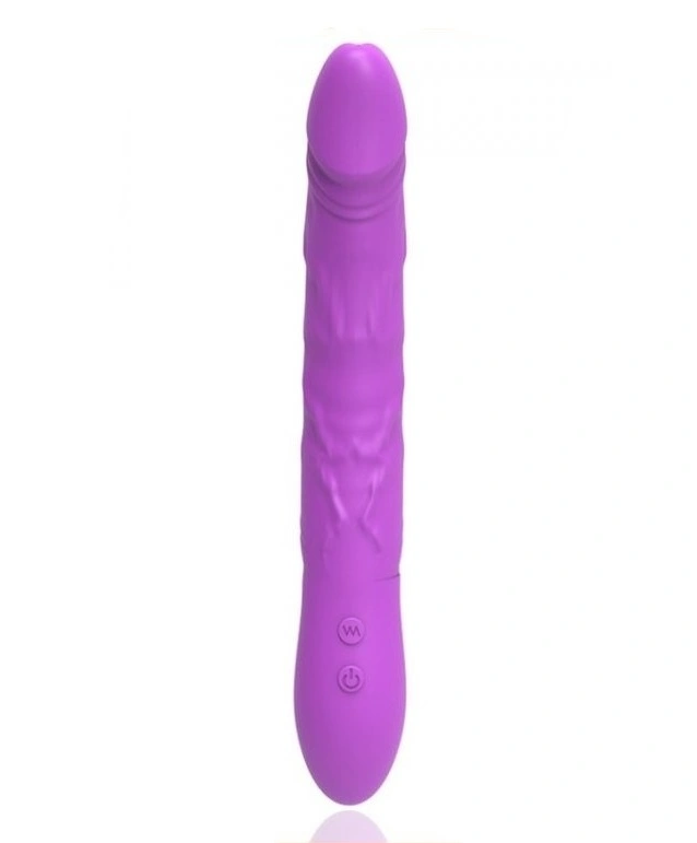 Vibrator Eden Rotating Vibrator, 9 Moduri Vibratii & 9 Moduri Rotatii, Silicon, USB, Mov, 22.7 cm, Mokko Toys, Velvet Obsession, #2, Erotic24.ro