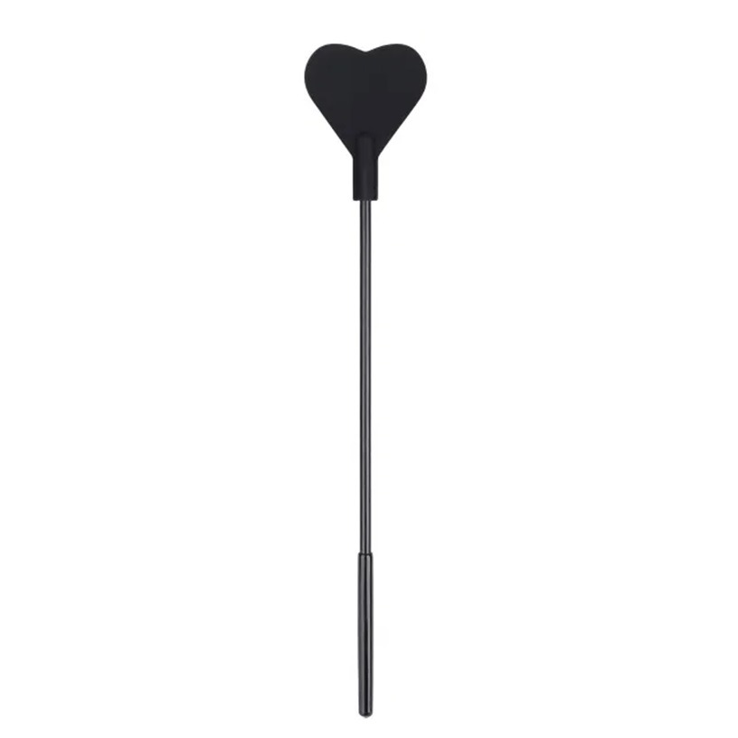 Cravasa Little Heart, Negru, 35 cm in SexShop KUR Romania