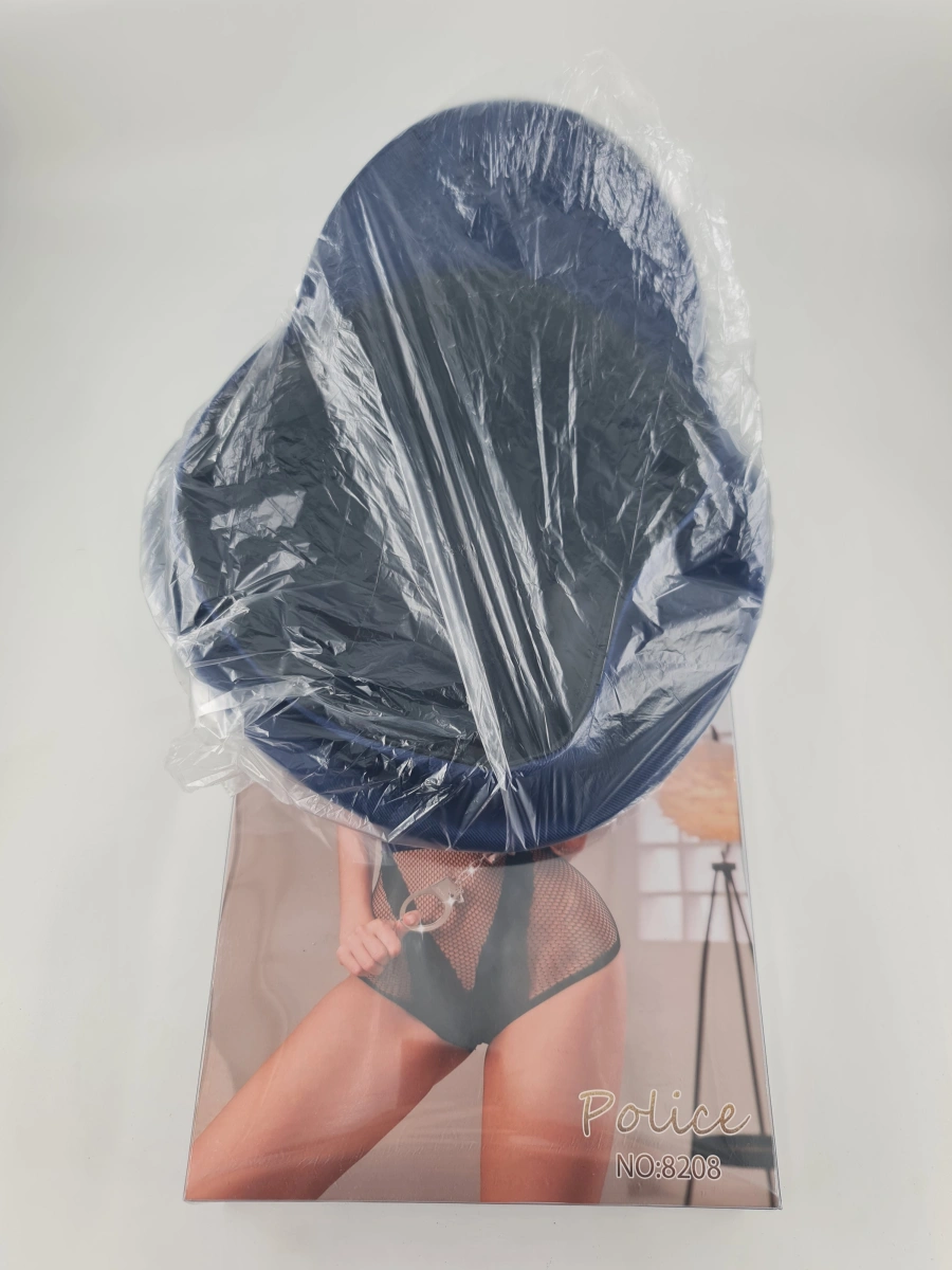 Costumatie Sexy Police Woman, 4 Piese, Negru/Albastru, S/M, #5, Erotic24.ro