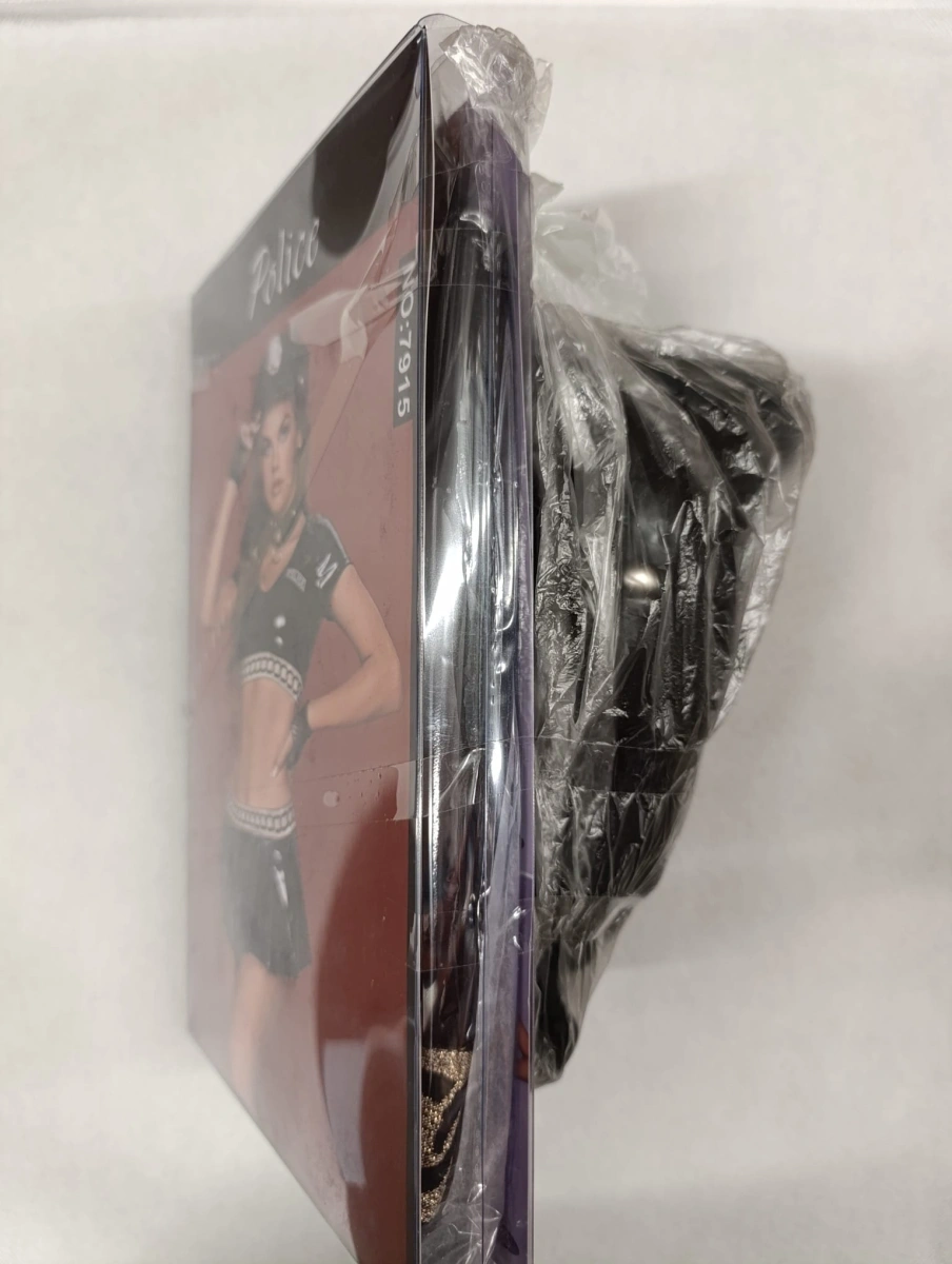 Costumatie Police Lady, 6 Piese, Wetlook, Negru, S/M, #4, Erotic24.ro