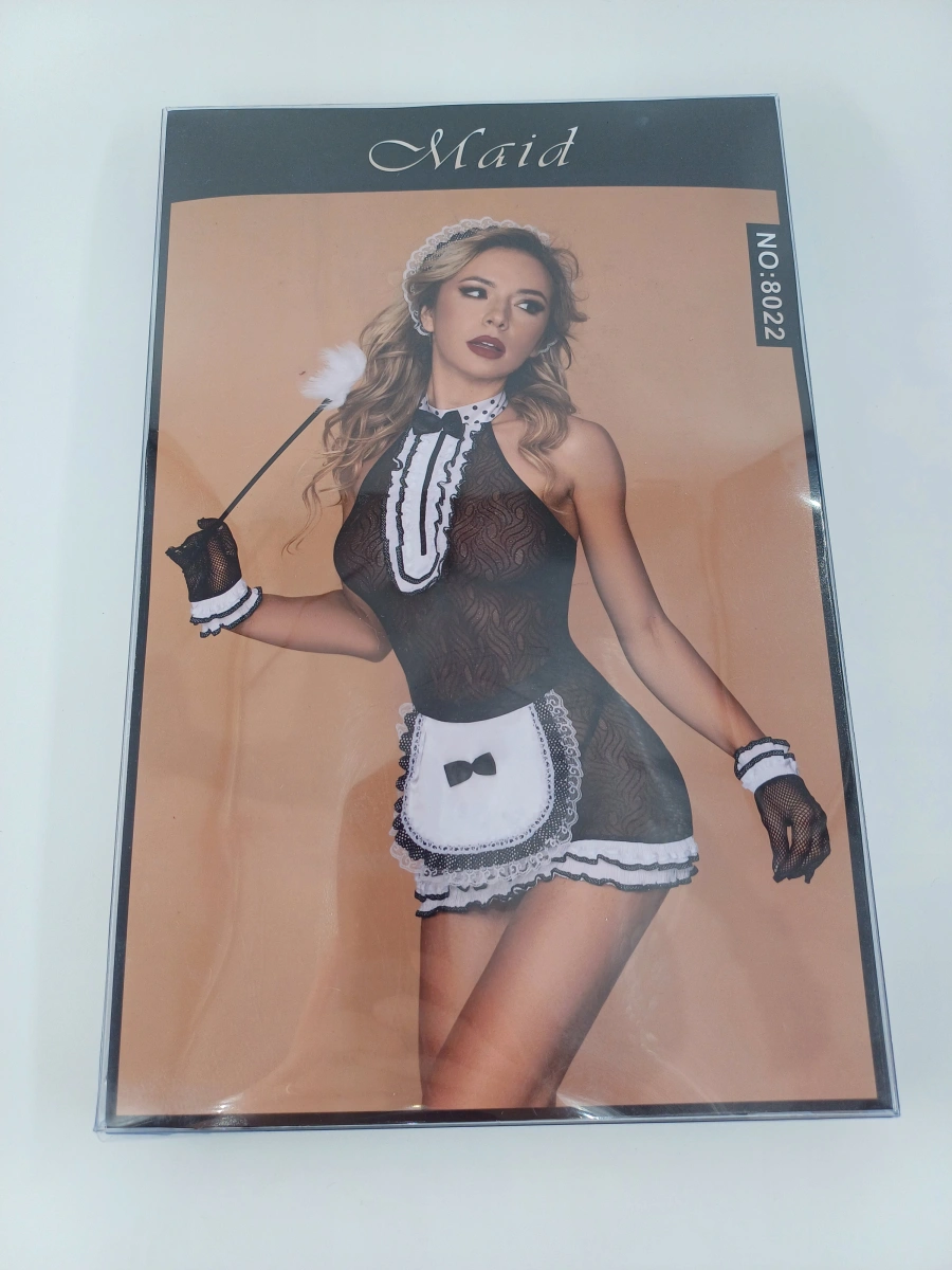 Costum Sexy Menajera Alice 6 Piese S/M, Nr. 4, Erotic24.ro