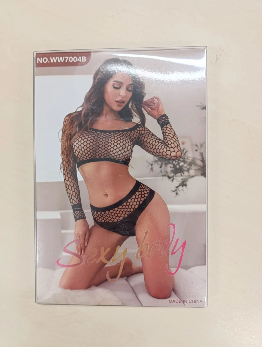 Set Lenjerie 2 Piese Nika, Negru, S/M, #5, Erotic24.ro