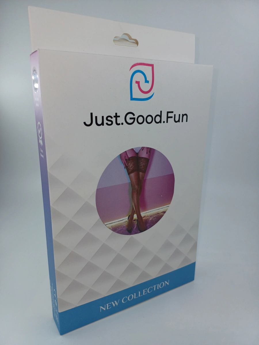 Ciorapi Sexy cu Autosustinere Magic Look, Mocca, S/M, JGF Lingerie, #2, Erotic24.ro