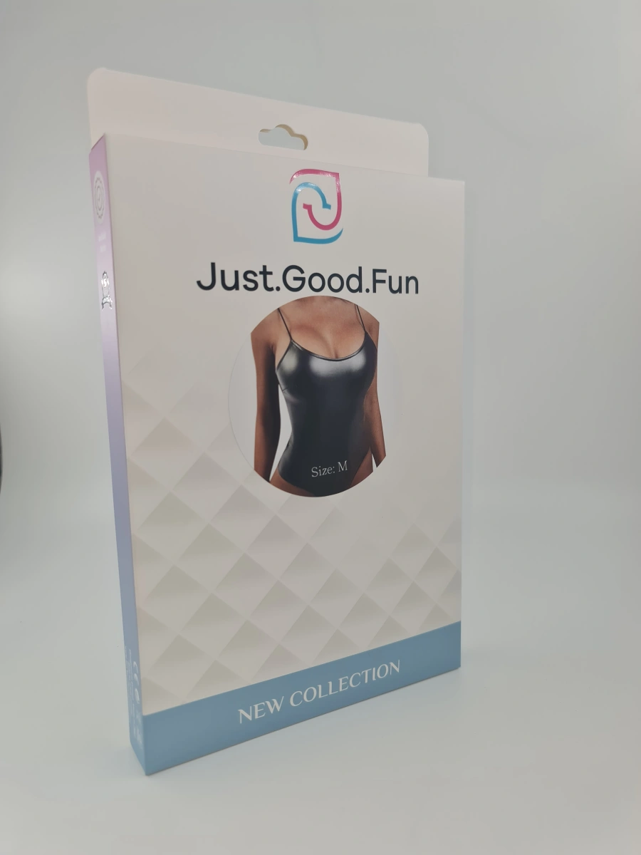 Body Fetish Touch, Wetlook, Negru, M, JGF Lingerie, #5, Erotic24.ro