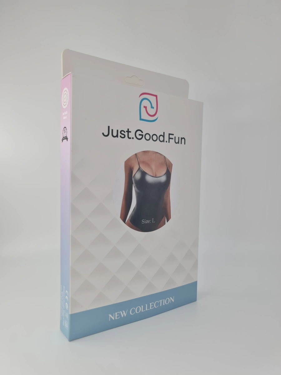 Body Fetish Touch, Wetlook, Negru, L, JGF Lingerie, #5, Erotic24.ro