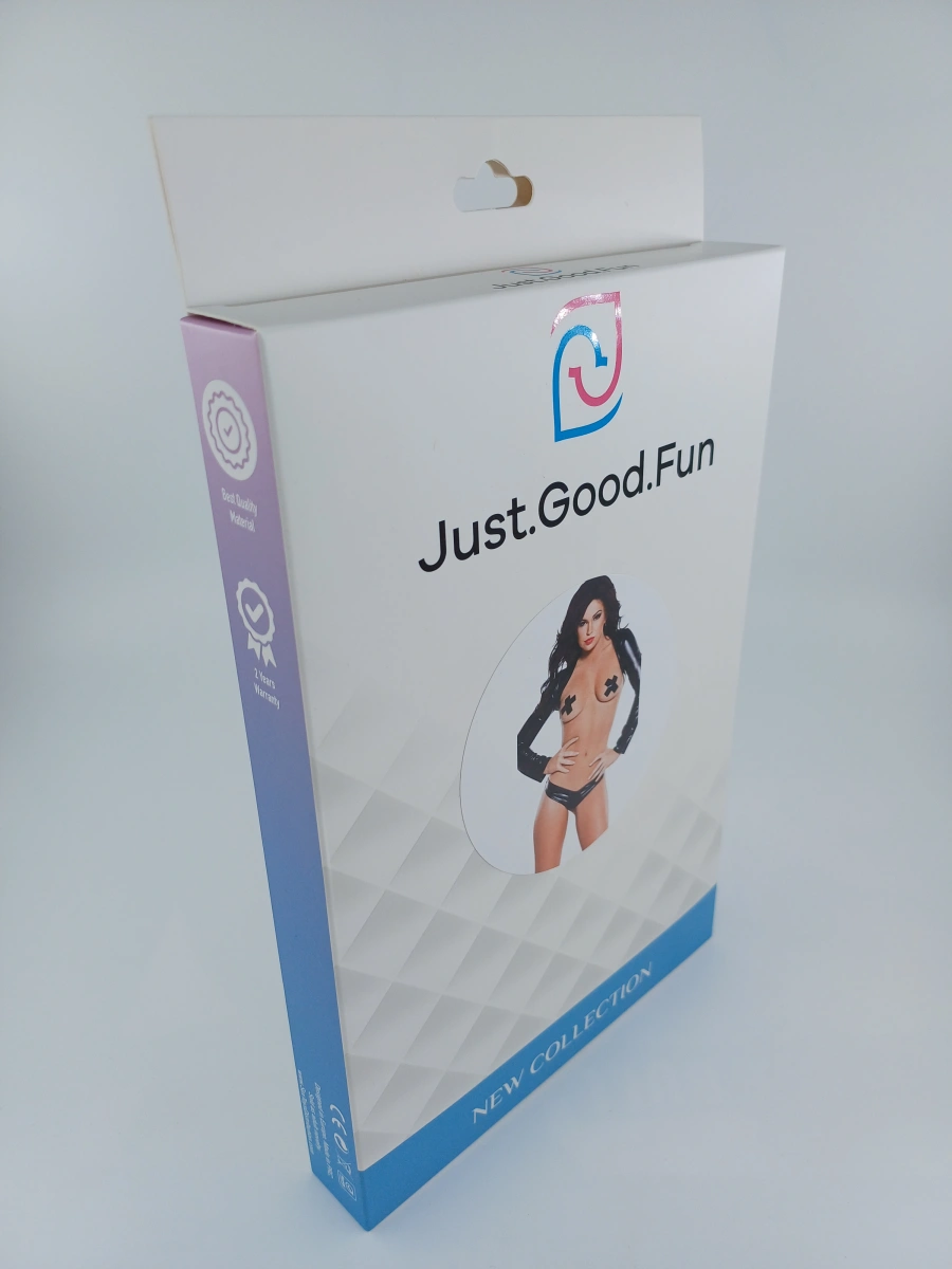 Bolero si Bikini Lorelei, Wetlook, Negru, M, JGF Lingerie, #3, Erotic24.ro