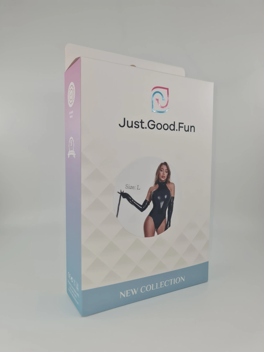 Body si Lesa Submissive, Wetlook, Negru, L, JGF Lingerie, #4, Erotic24.ro