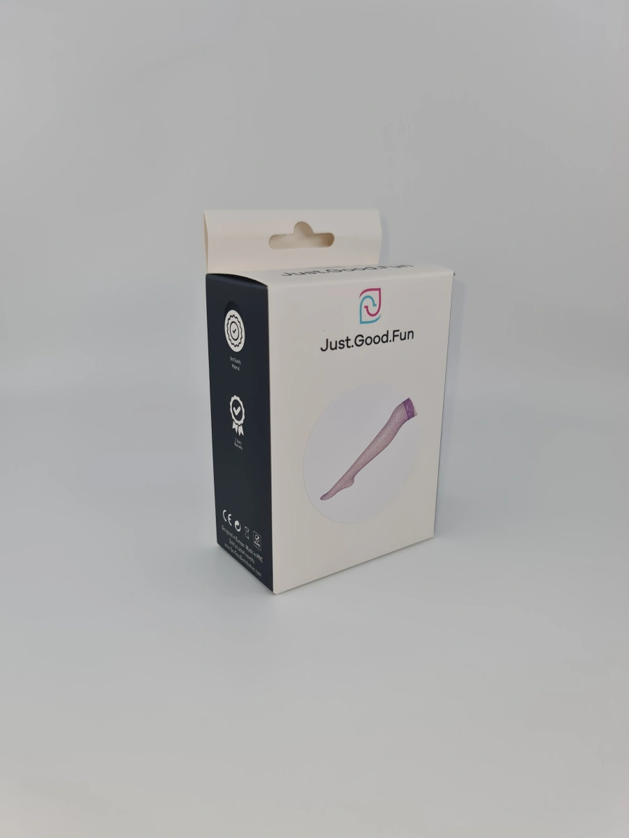 Ciorapi din Plasa Colorful Series, Violet, S/M, JGF Lingerie, Nr. 2, Erotic24.ro