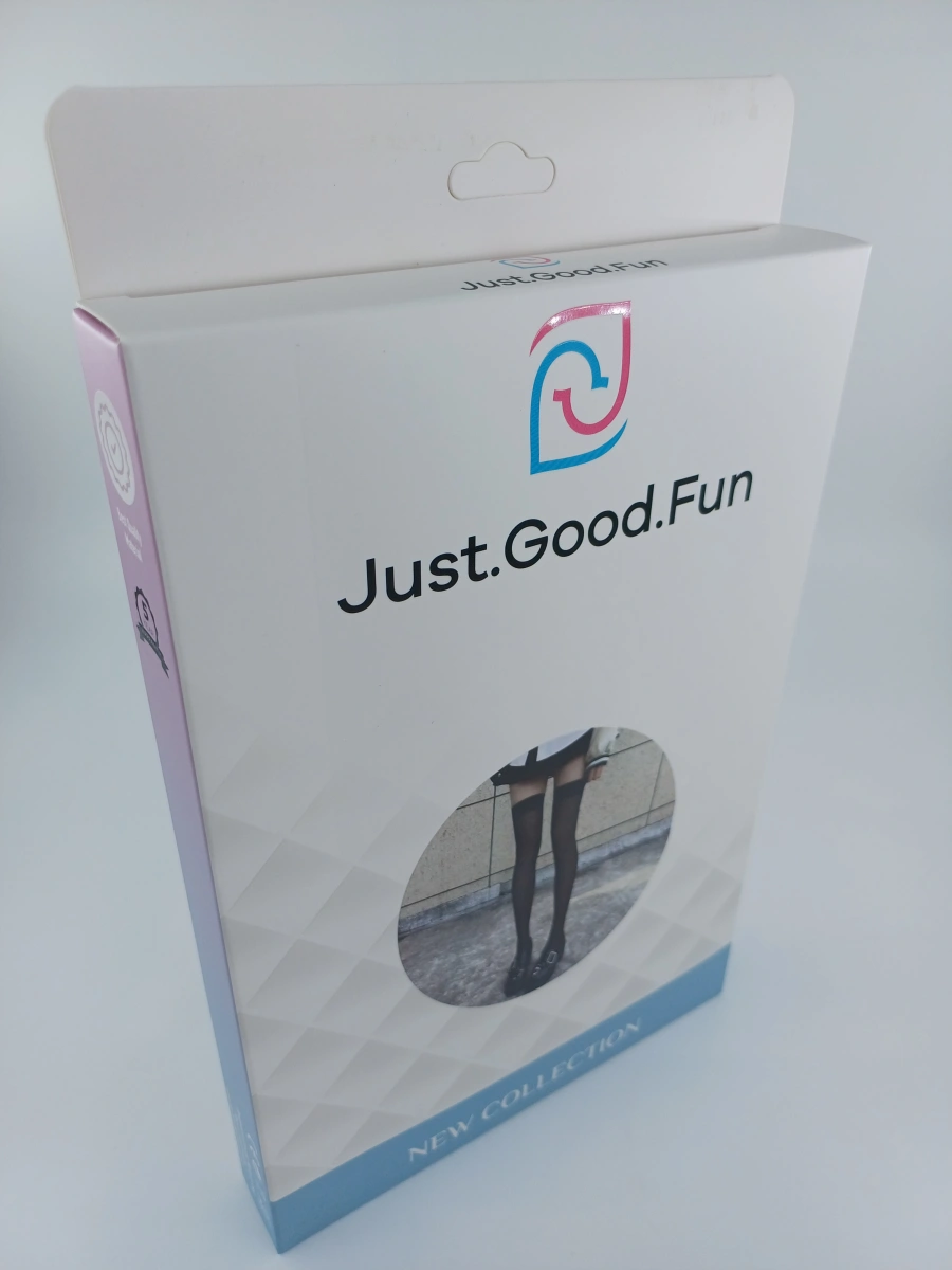 Ciorapi Sexy cu Banda Lata, Negru, XS/S, JGF Lingerie, #2, Erotic24.ro