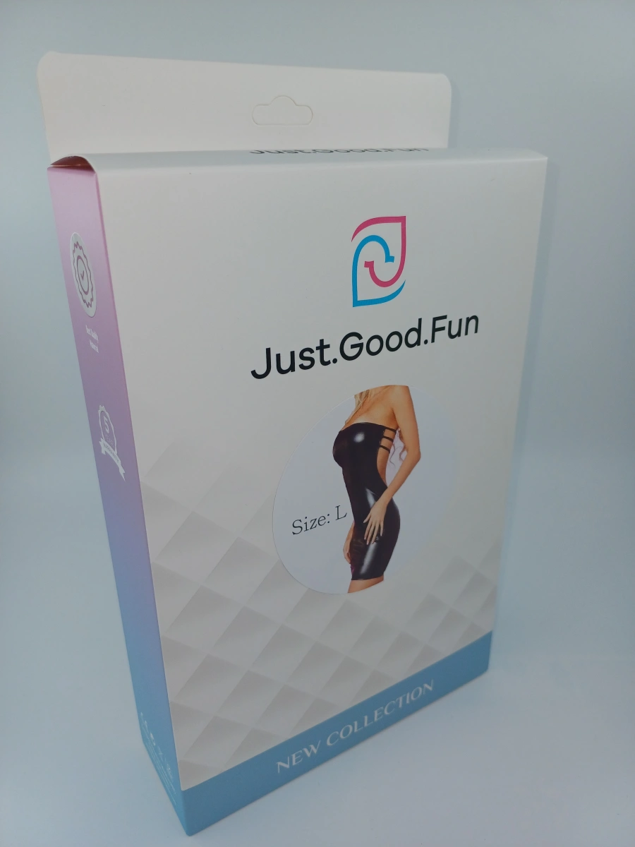 Rochie Open Back Veronika, Wetlook, Negru, S, JGF Lingerie, Nr. 4, Erotic24.ro