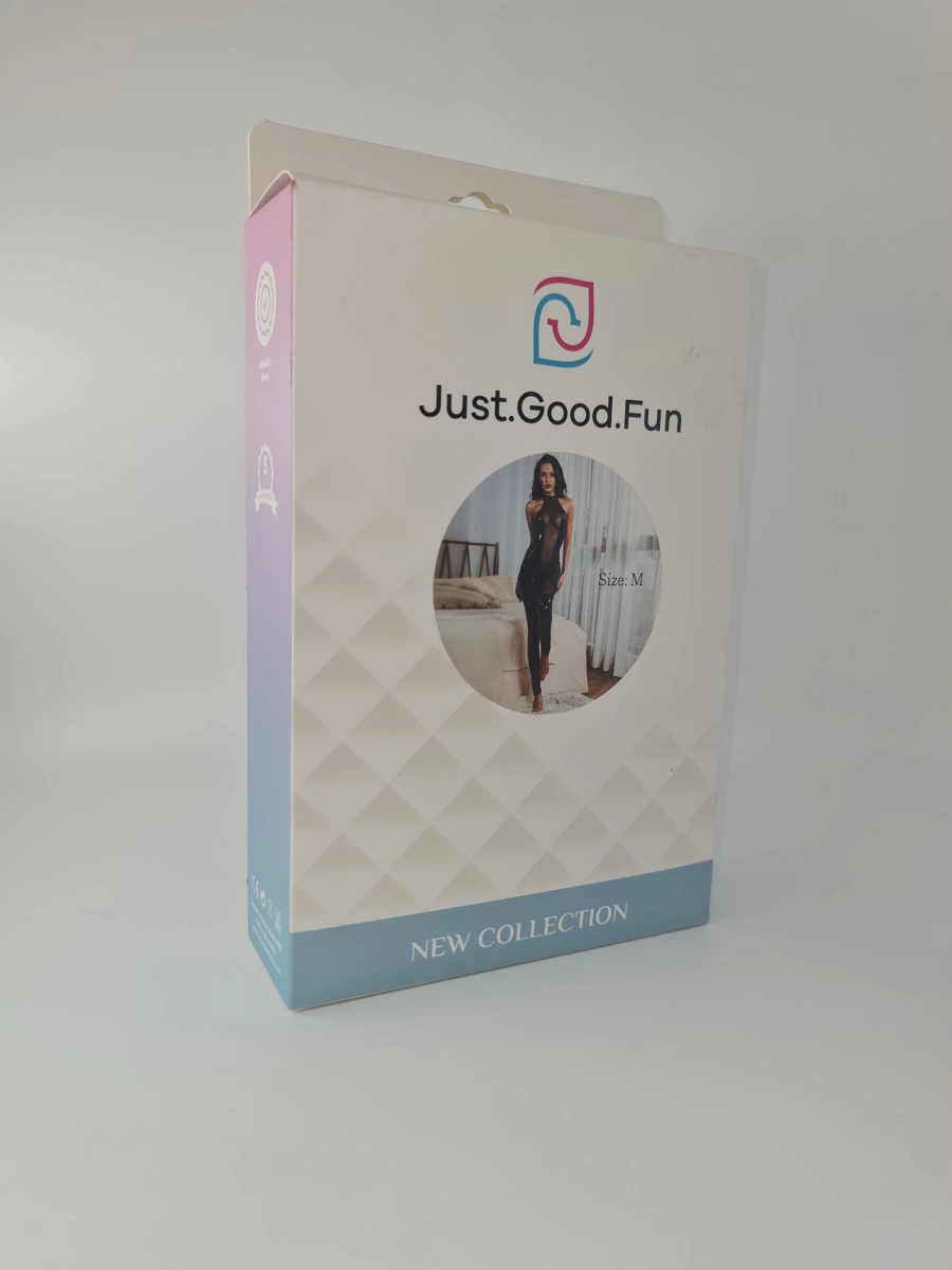 Catsuit Open Back, Wetlook, Negru, M, JGF Lingerie, #5, Erotic24.ro