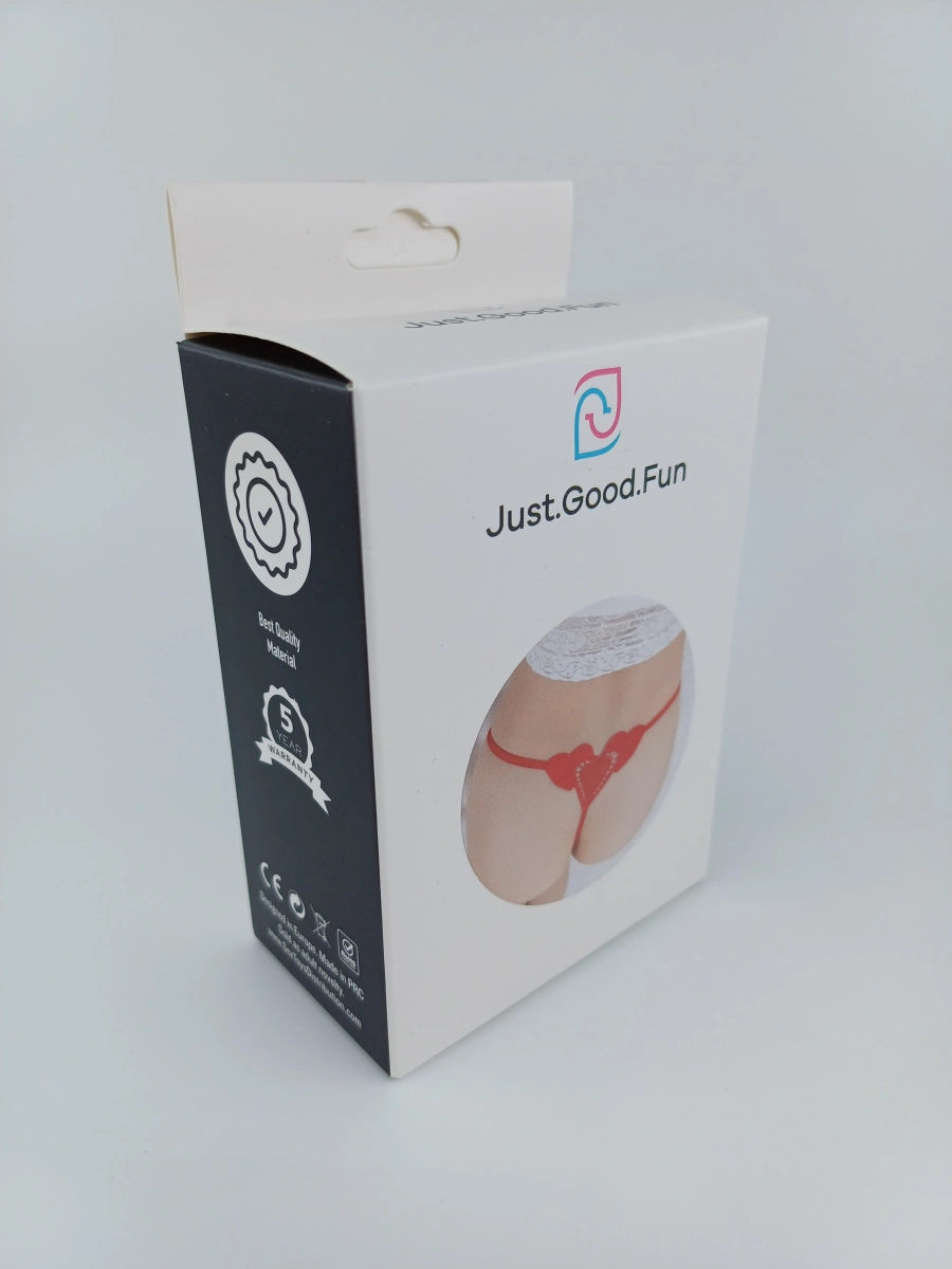 Bikini Sexy Hearts, Rosu, S/M, JGF Lingerie, Nr. 2, Erotic24.ro