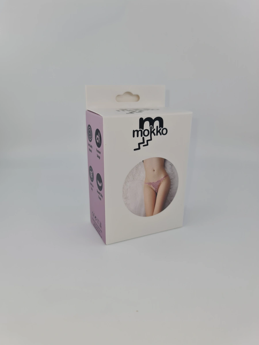 Micro Bikini cu Perle, Roz, S/M, Mokko Toys, #3, Erotic24.ro